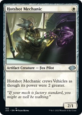 Hotshot Mechanic [Jumpstart 2022] | Cards and Coasters CA