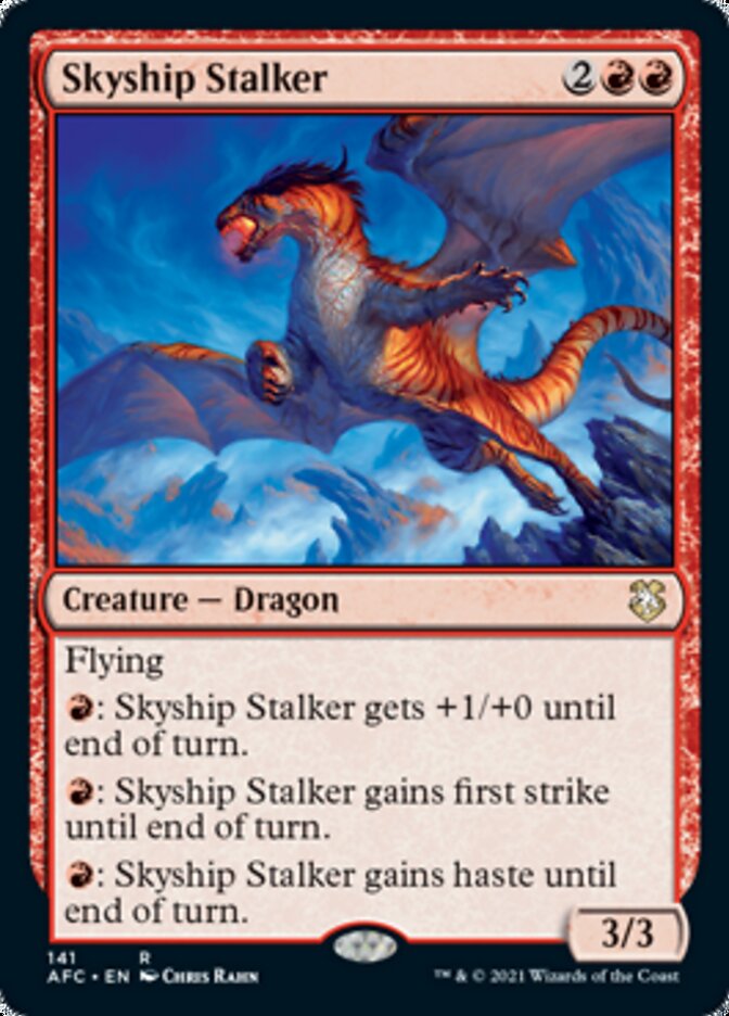 Skyship Stalker [Dungeons & Dragons: Adventures in the Forgotten Realms Commander] | Cards and Coasters CA