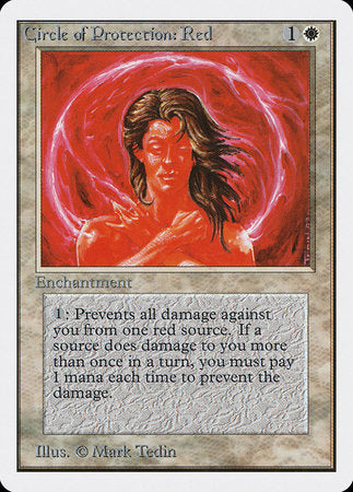 Circle of Protection: Red [Unlimited Edition] | Cards and Coasters CA