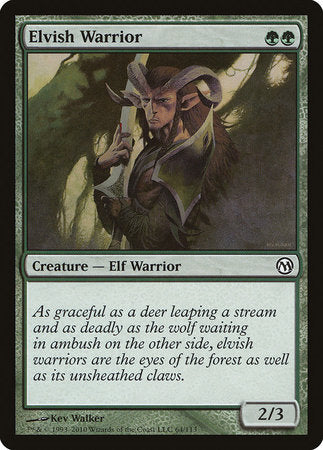 Elvish Warrior [Duels of the Planeswalkers] | Cards and Coasters CA