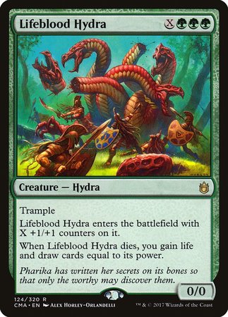 Lifeblood Hydra [Commander Anthology] | Cards and Coasters CA