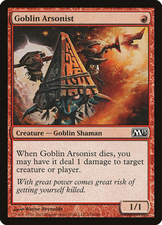 Goblin Arsonist [Magic 2013] | Cards and Coasters CA