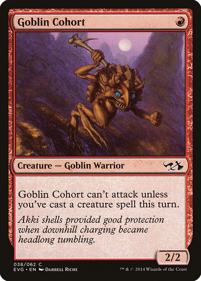 Goblin Cohort (Elves vs. Goblins) [Duel Decks Anthology] | Cards and Coasters CA