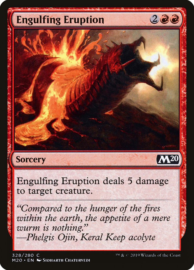 Engulfing Eruption [Core Set 2020] | Cards and Coasters CA