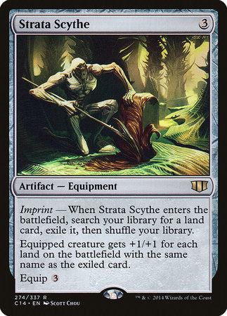 Strata Scythe [Commander 2014] | Cards and Coasters CA