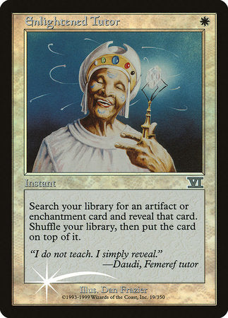 Enlightened Tutor [Arena League 2000] | Cards and Coasters CA