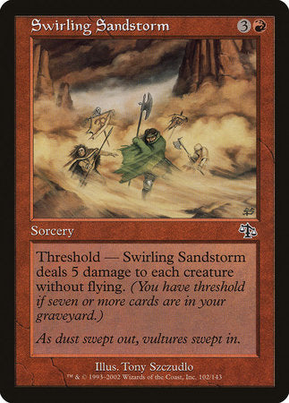 Swirling Sandstorm [Judgment] | Cards and Coasters CA