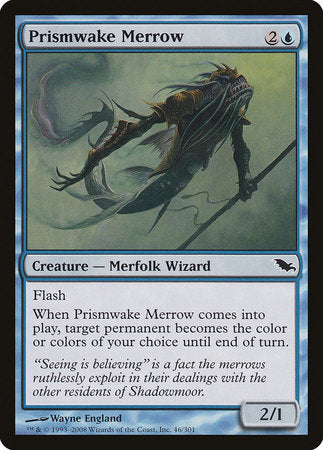 Prismwake Merrow [Shadowmoor] | Cards and Coasters CA