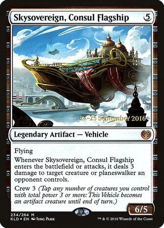 Skysovereign, Consul Flagship [Kaladesh Promos] | Cards and Coasters CA