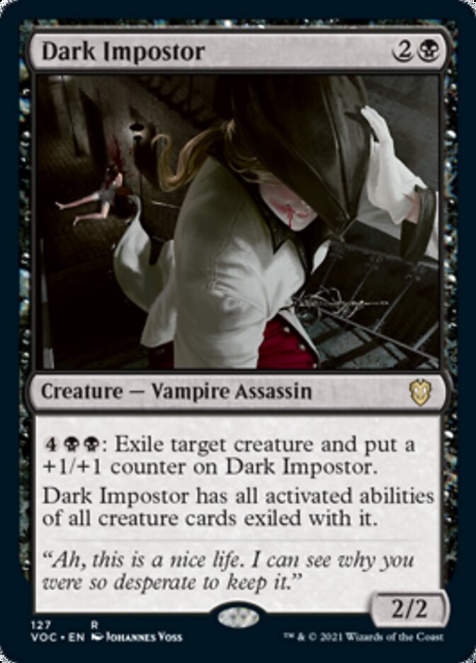 Dark Impostor [Innistrad: Crimson Vow Commander] | Cards and Coasters CA