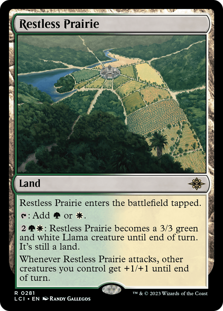 Restless Prairie [The Lost Caverns of Ixalan] | Cards and Coasters CA