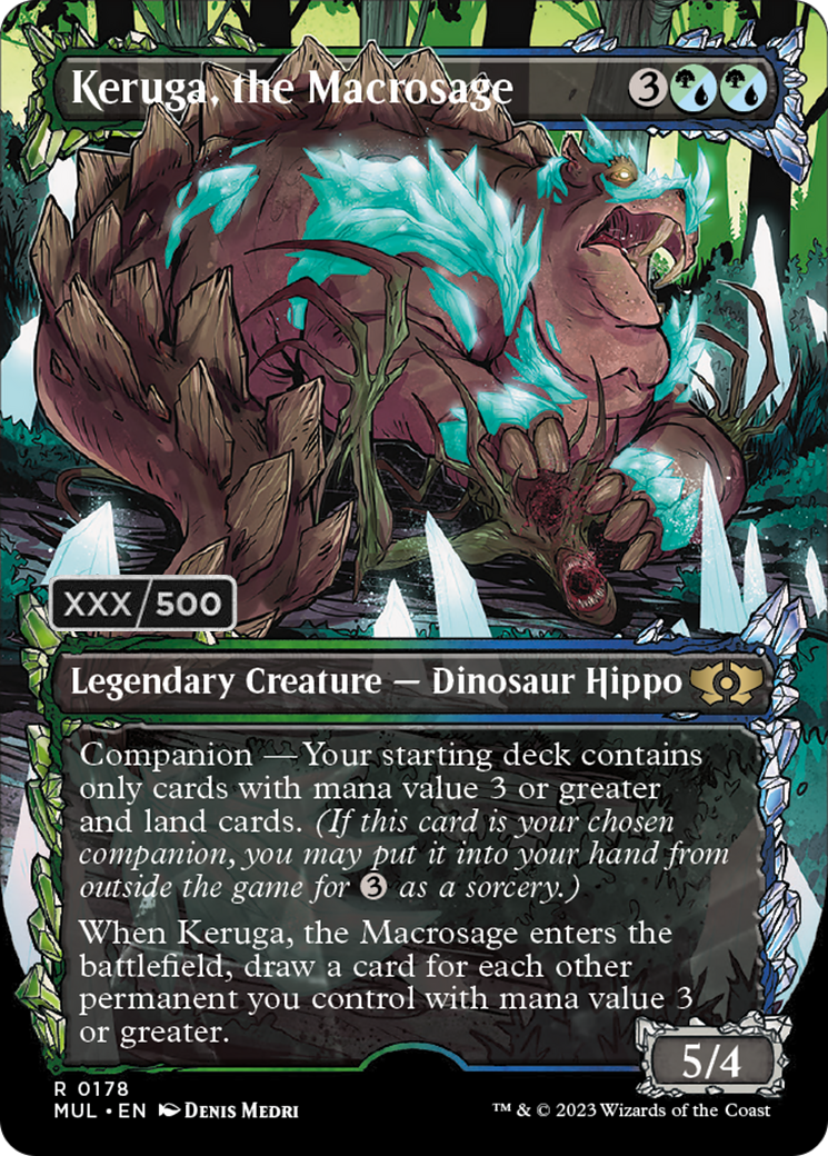 Keruga, the Macrosage (Serialized) [Multiverse Legends] | Cards and Coasters CA