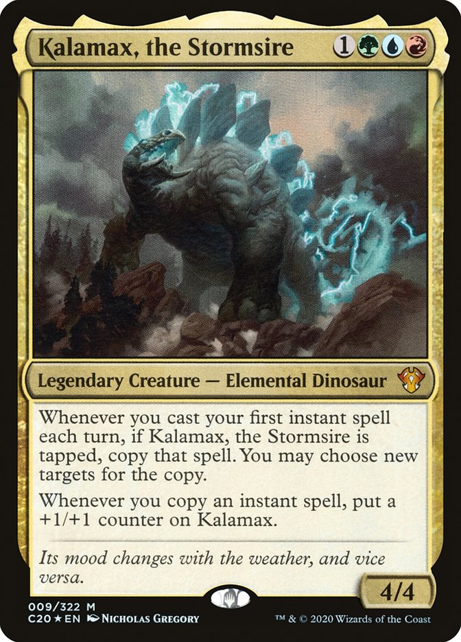 Kalamax, the Stormsire [Commander 2020] | Cards and Coasters CA
