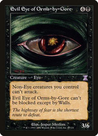 Evil Eye of Orms-by-Gore [Time Spiral Timeshifted] | Cards and Coasters CA