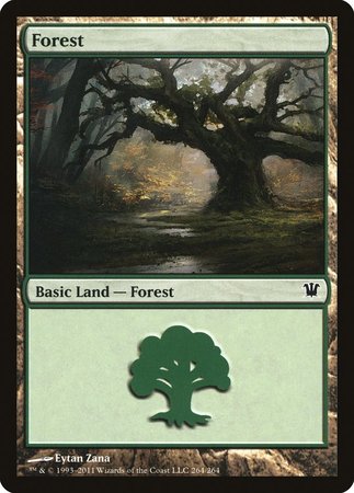 Forest (264) [Innistrad] | Cards and Coasters CA