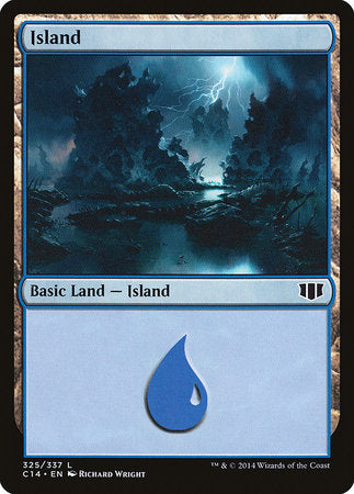 Island (325) [Commander 2014] | Cards and Coasters CA