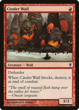 Cinder Wall [Conspiracy] | Cards and Coasters CA