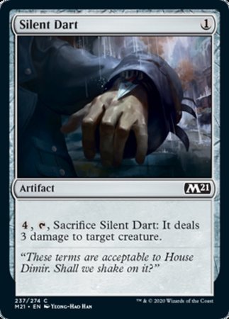 Silent Dart [Core Set 2021] | Cards and Coasters CA