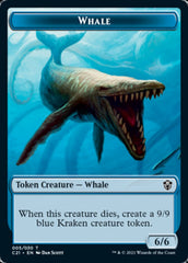 Beast (010) // Whale Token [Commander 2021 Tokens] | Cards and Coasters CA