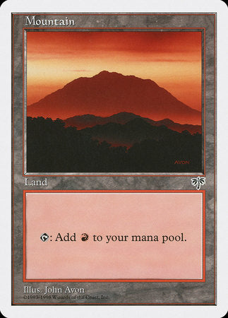 Mountain (Mirage) [Anthologies] | Cards and Coasters CA