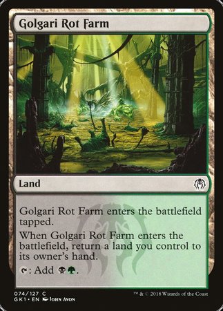 Golgari Rot Farm [GRN Guild Kit] | Cards and Coasters CA