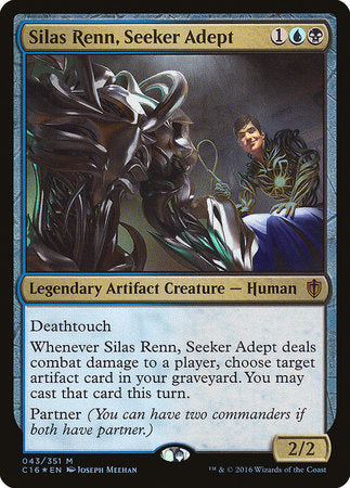 Silas Renn, Seeker Adept [Commander 2016] | Cards and Coasters CA