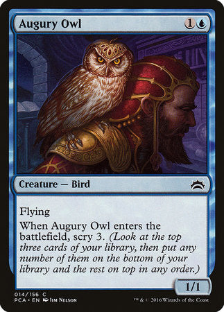 Augury Owl [Planechase Anthology] | Cards and Coasters CA