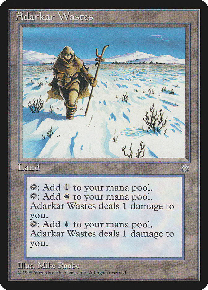 Adarkar Wastes [Ice Age] | Cards and Coasters CA