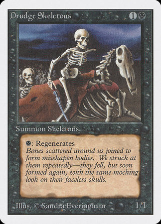 Drudge Skeletons [Unlimited Edition] | Cards and Coasters CA