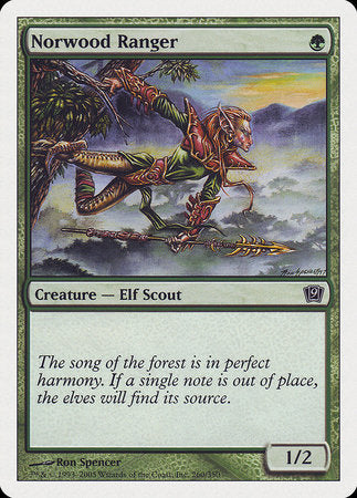 Norwood Ranger [Ninth Edition] | Cards and Coasters CA