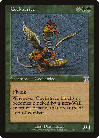 Cockatrice [Time Spiral Timeshifted] | Cards and Coasters CA