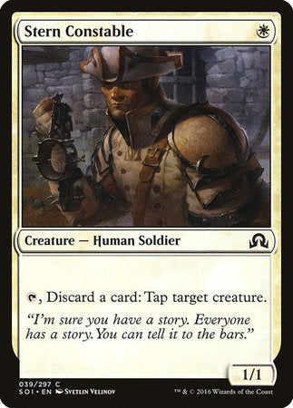 Stern Constable [Shadows over Innistrad] | Cards and Coasters CA