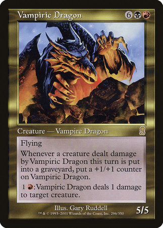 Vampiric Dragon [Odyssey] | Cards and Coasters CA