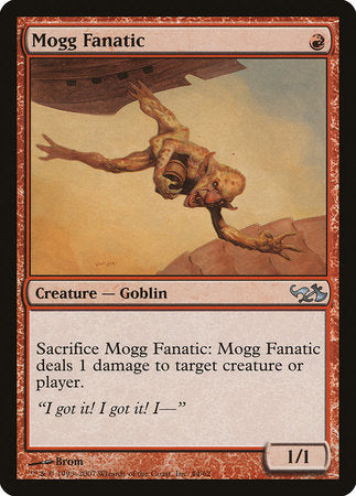 Mogg Fanatic [Duel Decks: Elves vs. Goblins] | Cards and Coasters CA