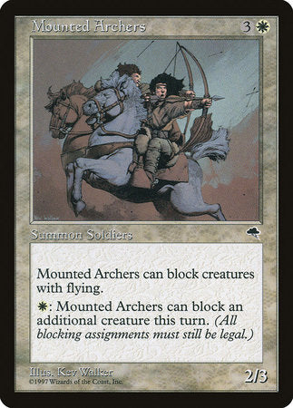 Mounted Archers [Tempest] | Cards and Coasters CA