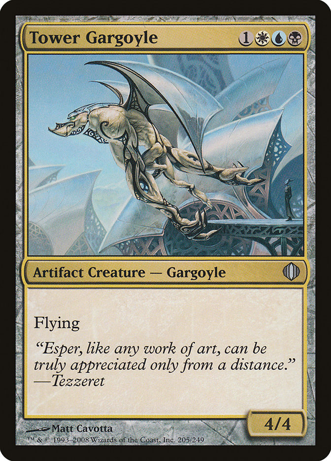Tower Gargoyle [Shards of Alara] | Cards and Coasters CA