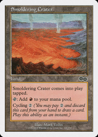 Smoldering Crater [Anthologies] | Cards and Coasters CA