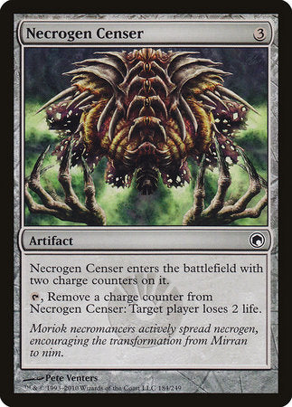 Necrogen Censer [Scars of Mirrodin] | Cards and Coasters CA