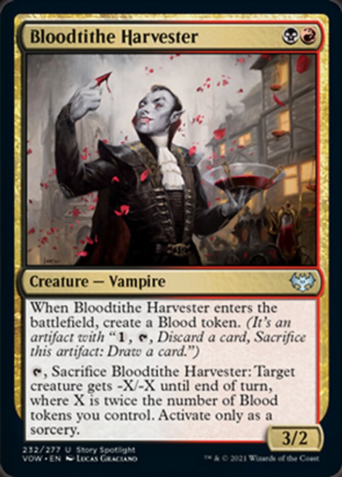 Bloodtithe Harvester [Innistrad: Crimson Vow] | Cards and Coasters CA