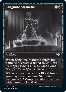 Sanguine Statuette [Innistrad: Double Feature] | Cards and Coasters CA