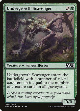 Undergrowth Scavenger [Magic 2015] | Cards and Coasters CA