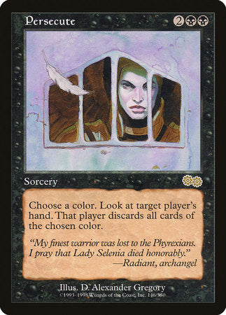Persecute [Urza's Saga] | Cards and Coasters CA