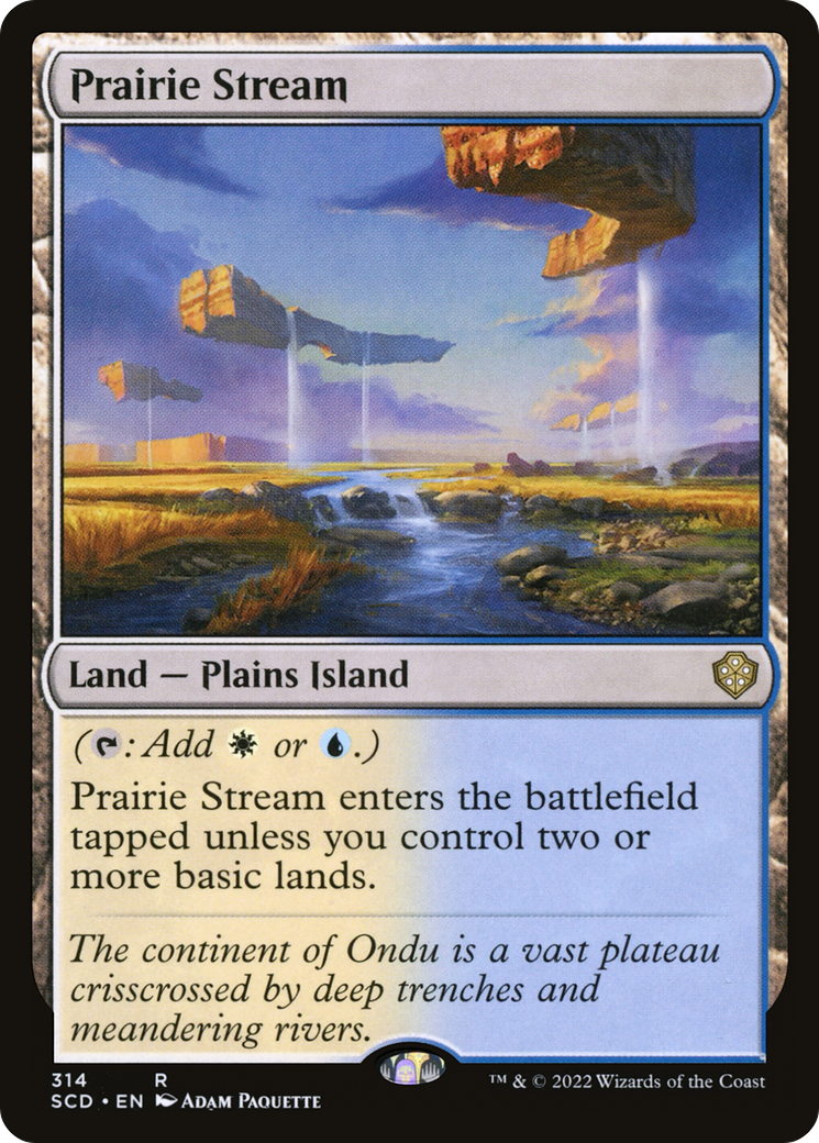 Prairie Stream [Starter Commander Decks] | Cards and Coasters CA