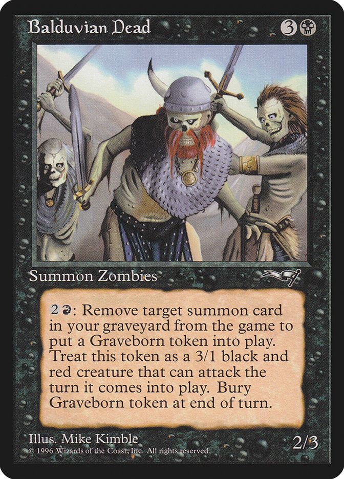 Balduvian Dead [Alliances] | Cards and Coasters CA