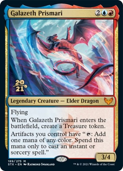 Galazeth Prismari [Strixhaven: School of Mages Prerelease Promos] | Cards and Coasters CA