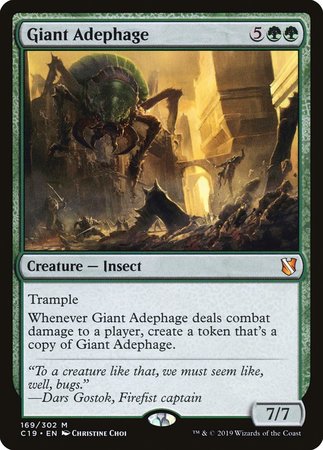 Giant Adephage [Commander 2019] | Cards and Coasters CA