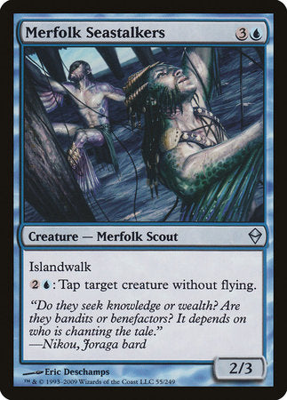 Merfolk Seastalkers [Zendikar] | Cards and Coasters CA