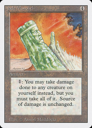 Jade Monolith [Revised Edition] | Cards and Coasters CA