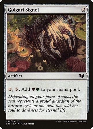 Golgari Signet [Commander 2015] | Cards and Coasters CA