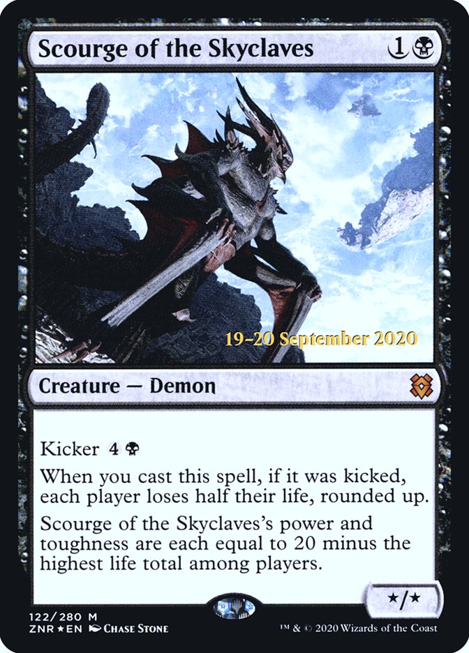 Scourge of the Skyclaves  [Zendikar Rising Prerelease Promos] | Cards and Coasters CA